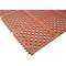 Rhino Mats Drain-X Diamond Drainage Mat, Rubber, Drainage Holes, 2 ft W x 3 ft L, Terra Cotta DX-2436R - alternate 7